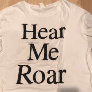 Hear me roar tee